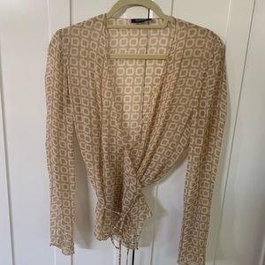 Emanuel Ungaro sheer top